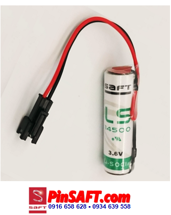 Saft LS14500 (Zắc PLC), Pin Saft LS14500 lithium 3v AA 2600mAh, Xuất xứ Pháp